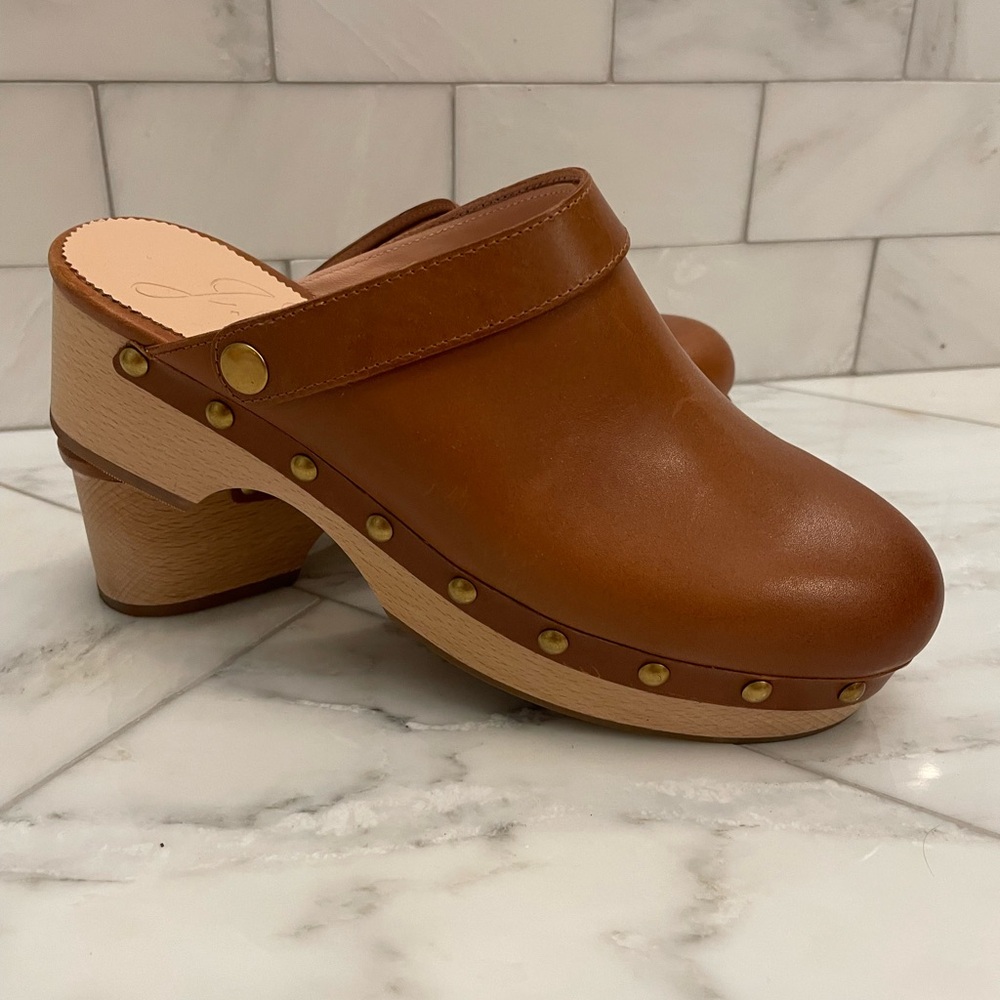 J. Crew Convertible Leather Clog.